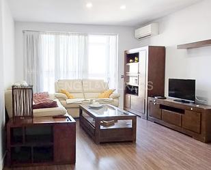 Living room of Apartment to rent in  Madrid Capital  with Air Conditioner, Heating and Terrace