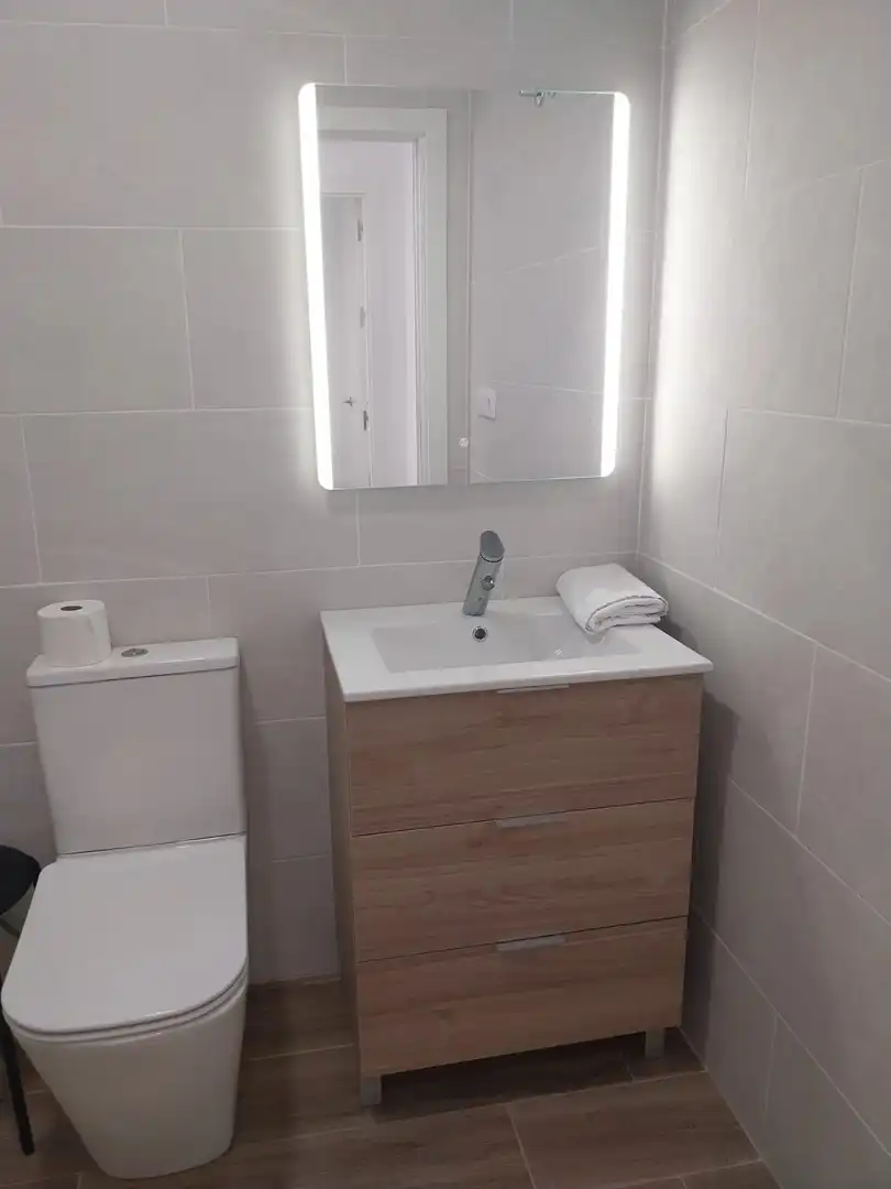 Baño de Planta baja de alquiler en Pueblo