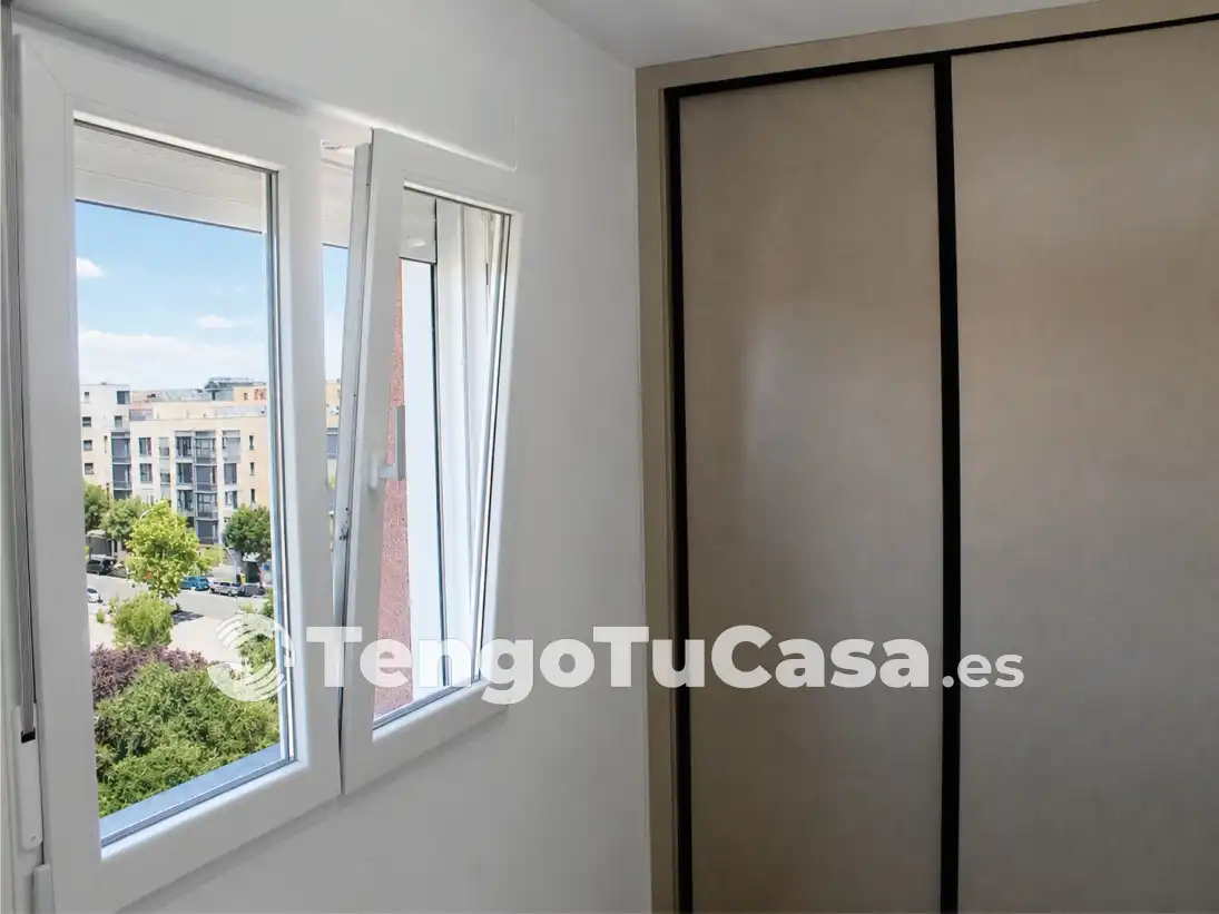 Schlafzimmer von Wohnung zum Verkauf in Madrid mit Klimaanlage, Heizung und Parkett