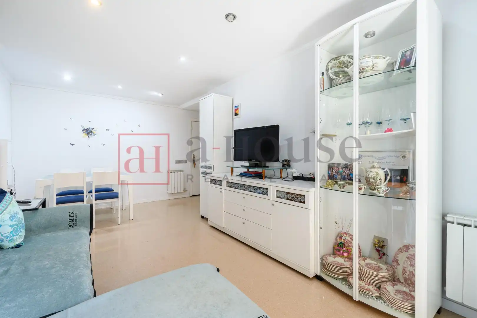 Living room of Flat for sale in Barcelona  with Air Conditioner, Heating and Terrace