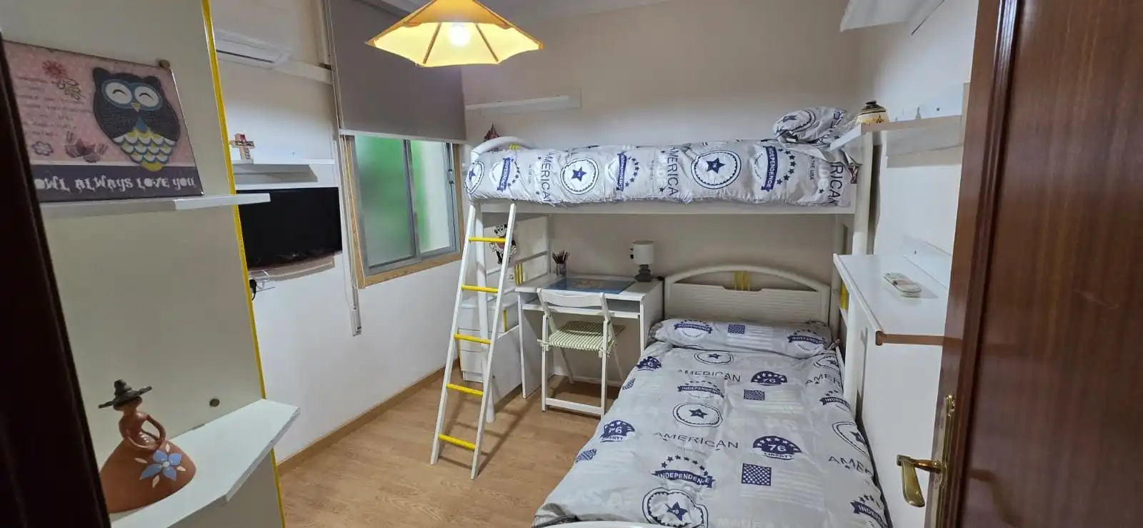 Bedroom of Flat for sale in Argamasilla de Calatrava  with Air Conditioner, Terrace and Furnished