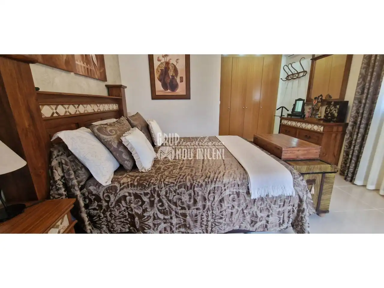 Bedroom of Houses for sale in Picassent  with Air Conditioner, Private garden and Terrace