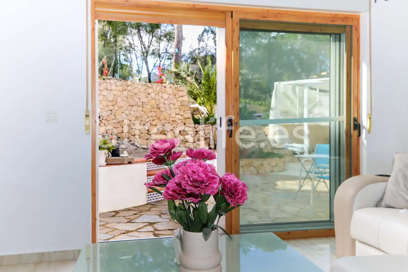 Jardí de Casa o xalet en venda en La Nucia amb Aire condicionat, Jardí privat i Terrassa