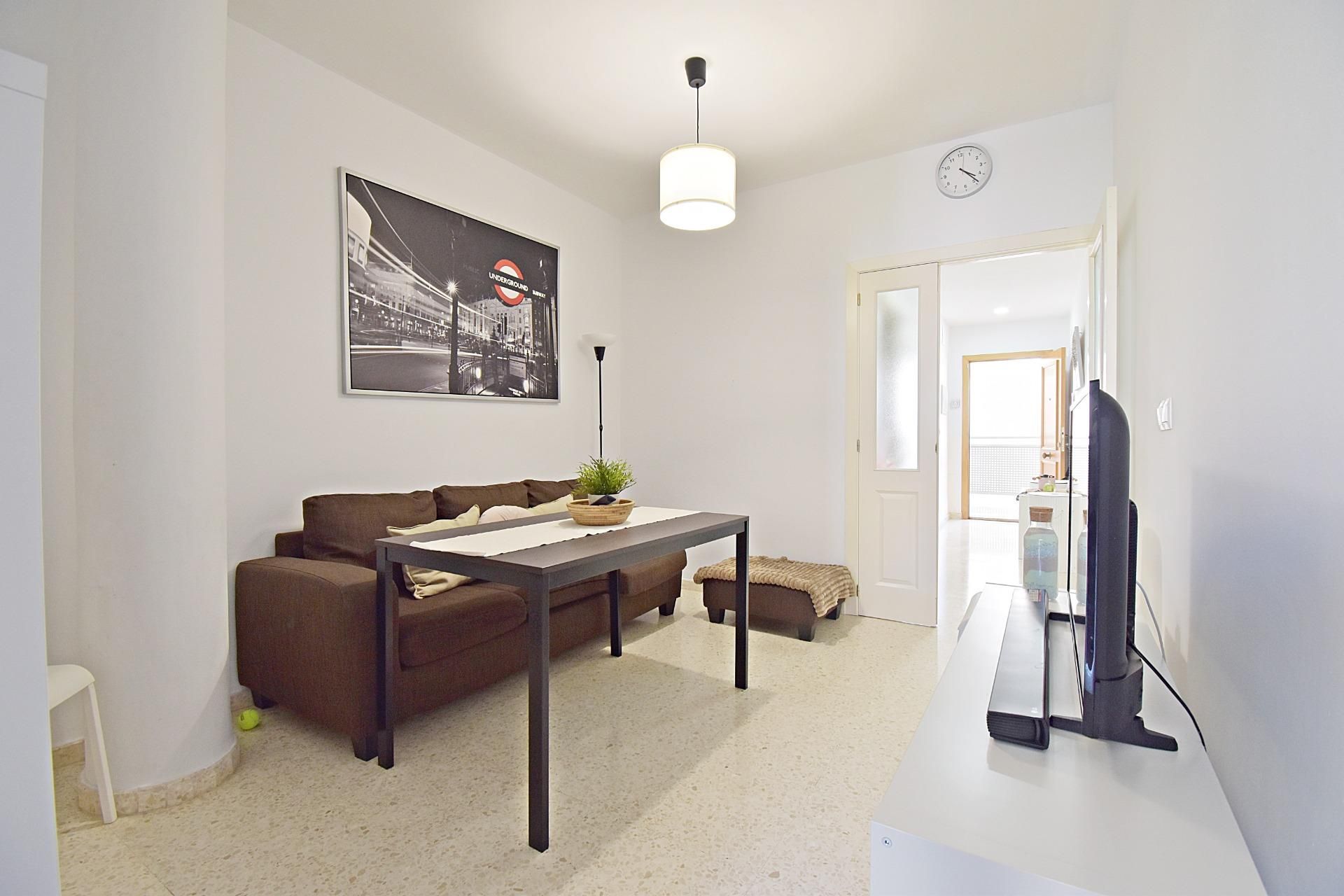 Living room of Flat for sale in Jerez de la Frontera  with Private garden, Terrace and Balcony