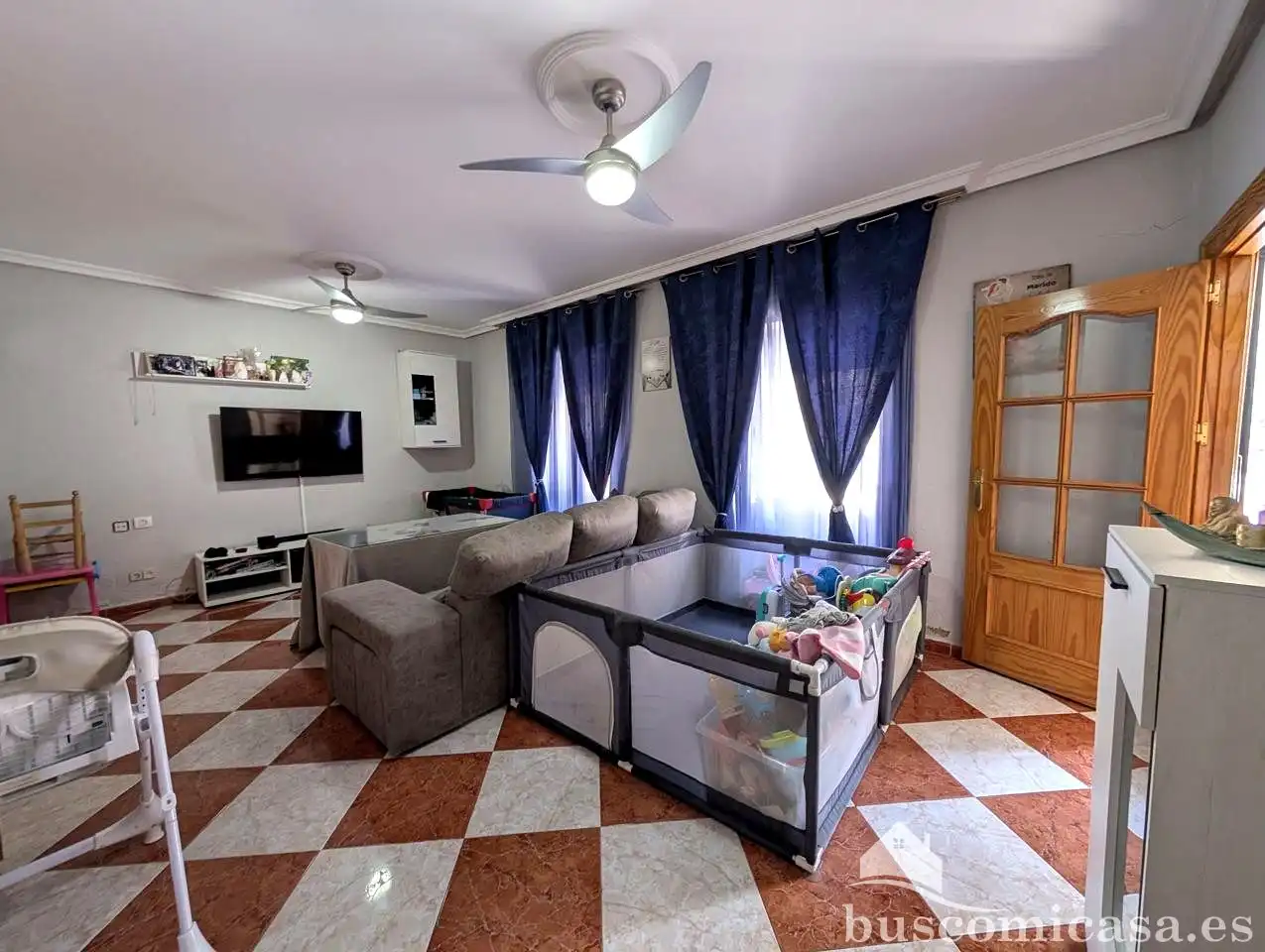 Sala de estar de Casa o chalet en venta en Lupión con Aire acondicionado, Calefacción y Terraza