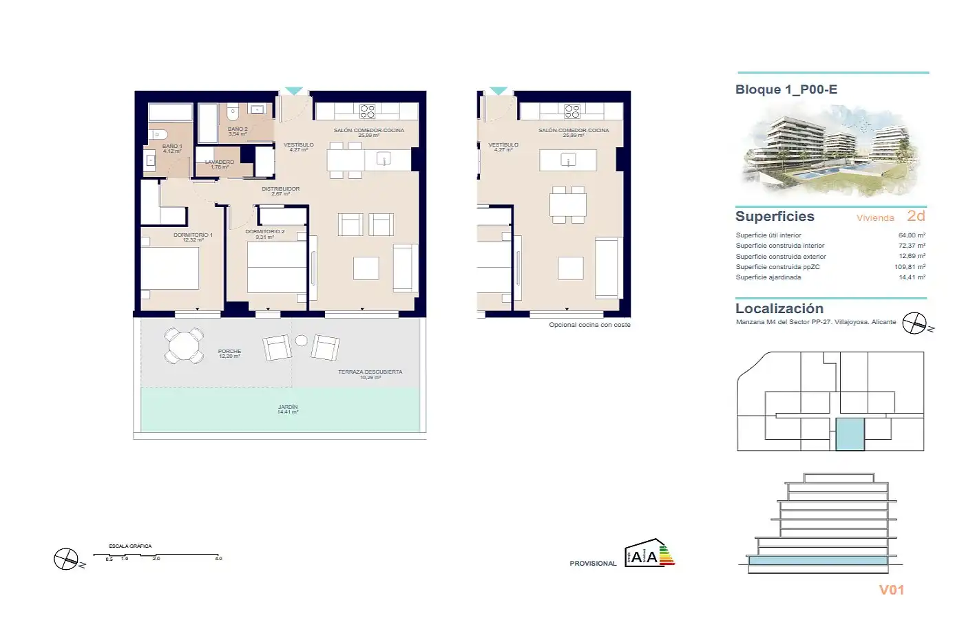 Appartement compact avec terrasse à vendre à Platja de Torres, imagen 21