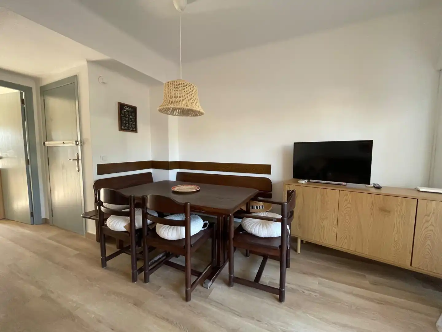 Esszimmer von Wohnungen zum Verkauf in Dénia mit Klimaanlage, Heizung und Privatgarten