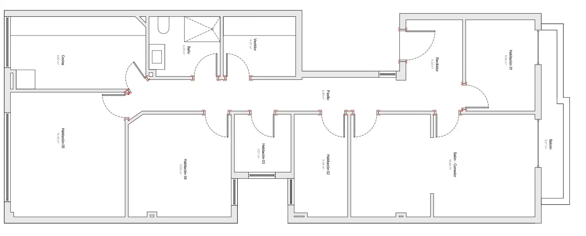 Appartement avec terrasse à vendre à Calle Almirante Cadarso, imagen 40