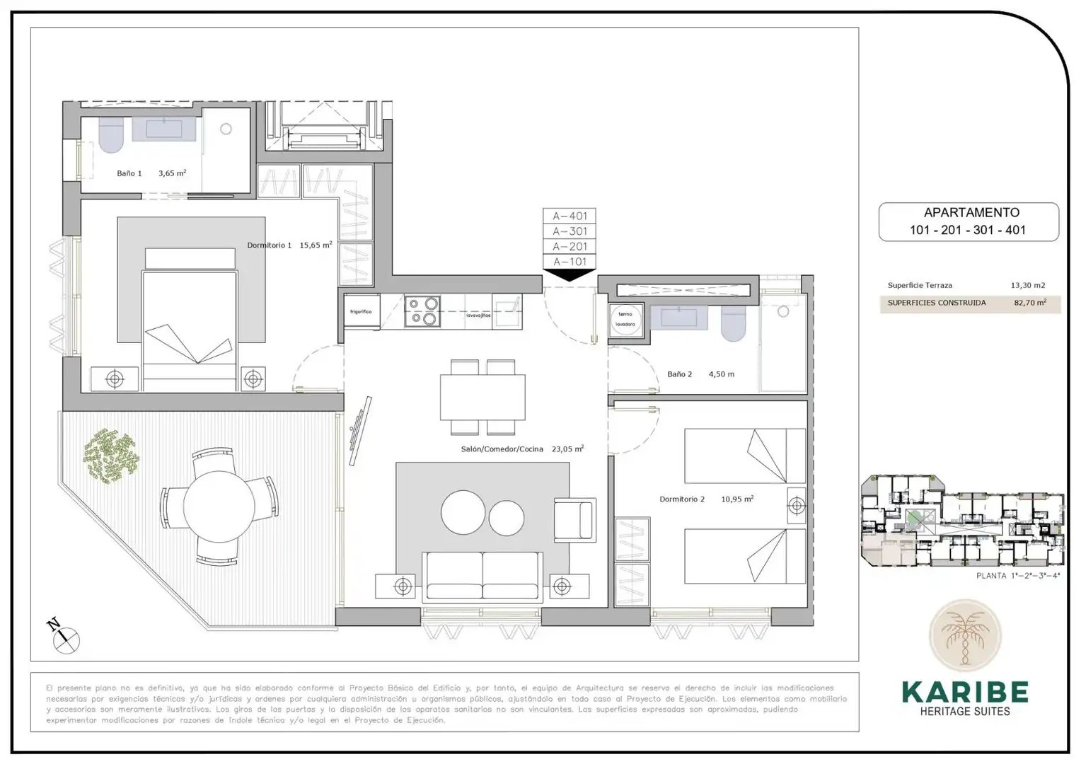 Apartamento en venta en San Pedro del Pinatar con Aire acondicionado, Terraza y Trastero