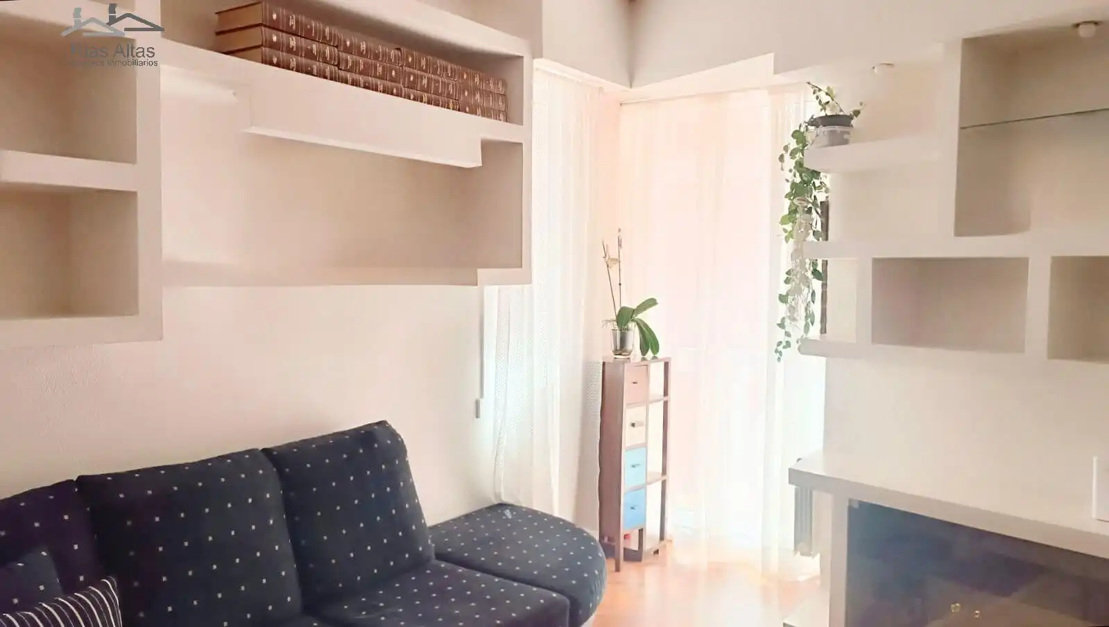 Living room of Flat for sale in A Coruña Capital   with Heating and Furnished
