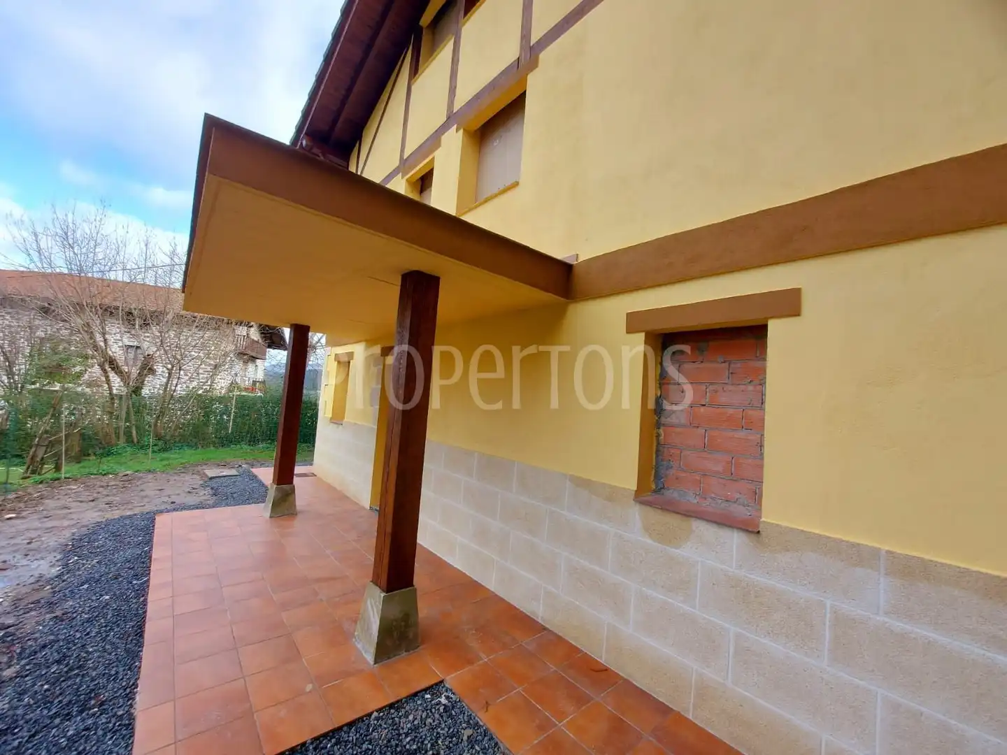 Vista exterior de Casa o chalet en venta en Zeanuri