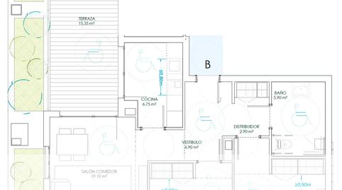 Foto 2 de Planta baixa en venda a Avenida Concepción Arenal, 63, Las Cañas, Guadalajara Capital