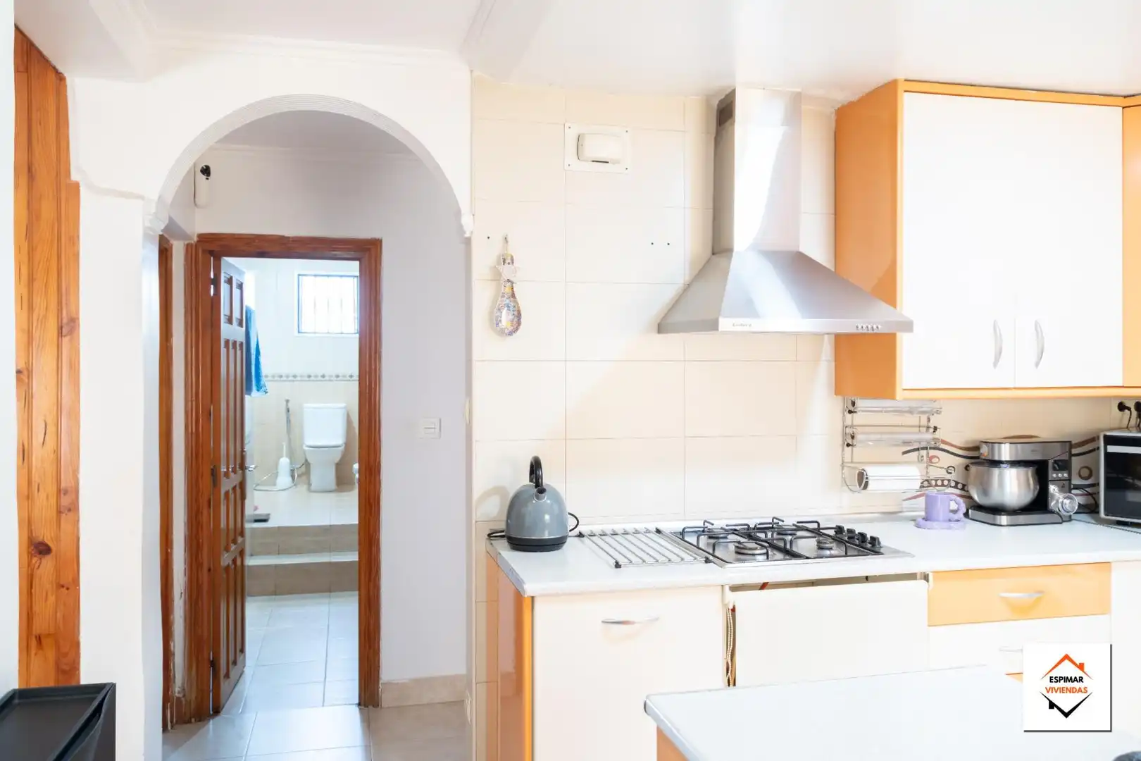 Küche von Einfamilien-Reihenhaus zum Verkauf in Utebo mit Terrasse