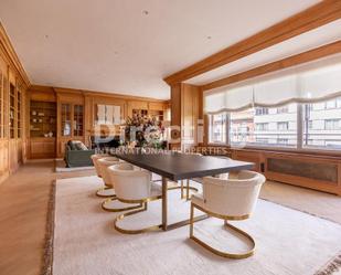 Dining room of Flat for sale in  Madrid Capital  with Air Conditioner, Heating and Terrace