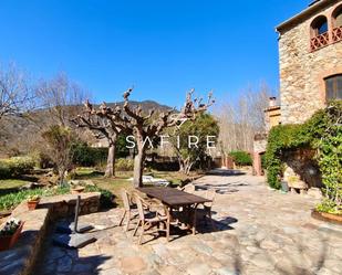 Garden of Country house for sale in La Cellera de Ter  with Heating, Private garden and Terrace