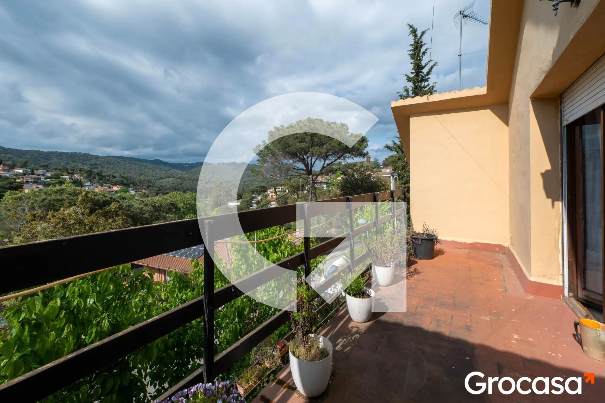 Terrassa de Casa o xalet en venda en Argentona amb Calefacció, Jardí privat i Terrassa