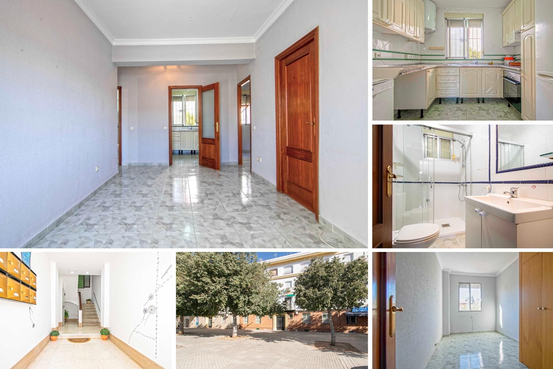 Vista exterior de Piso en venta en  Sevilla Capital con Aire acondicionado