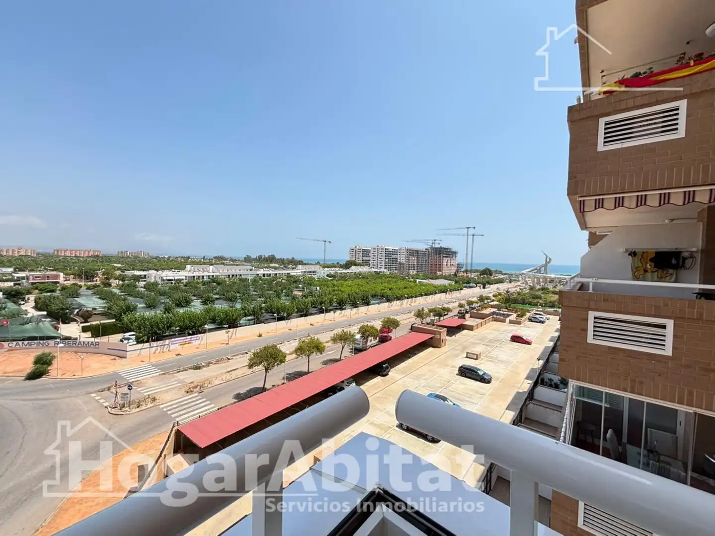 Vista exterior de Piso en venta en Oropesa del Mar / Orpesa con Aire acondicionado, Calefacción y Jardín privado