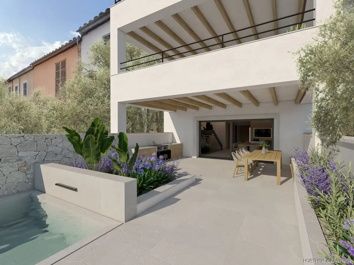 Terrassa de Casa o xalet en venda en Alaró amb Aire condicionat, Parquet i Terrassa