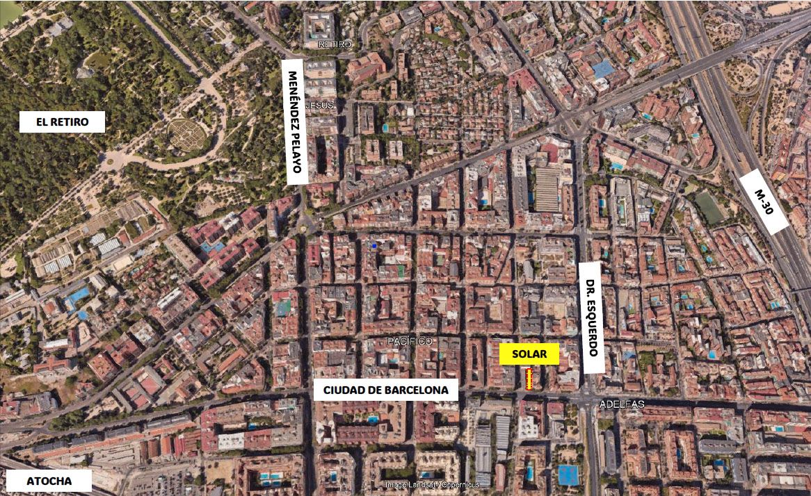 Vista exterior de Residencial en venda en  Madrid Capital