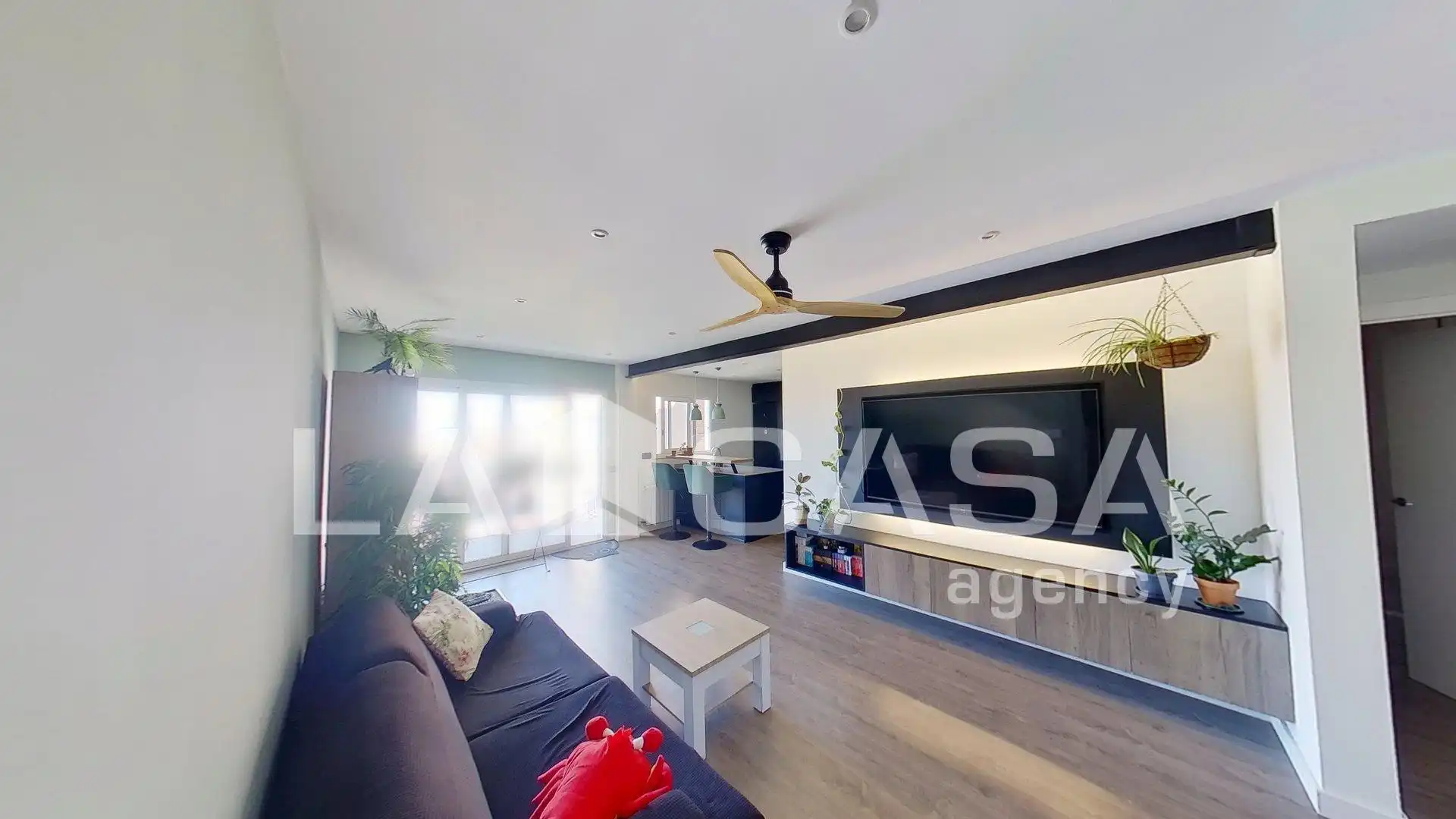 Living room of Flat for sale in Barcelona  with Balcony