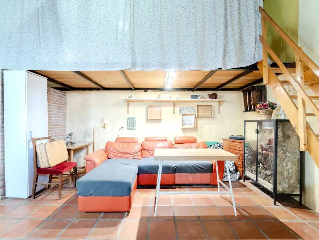 Sala de estar de Finca rústica en venta en Antequera con Aire acondicionado, Calefacción y Jardín privado