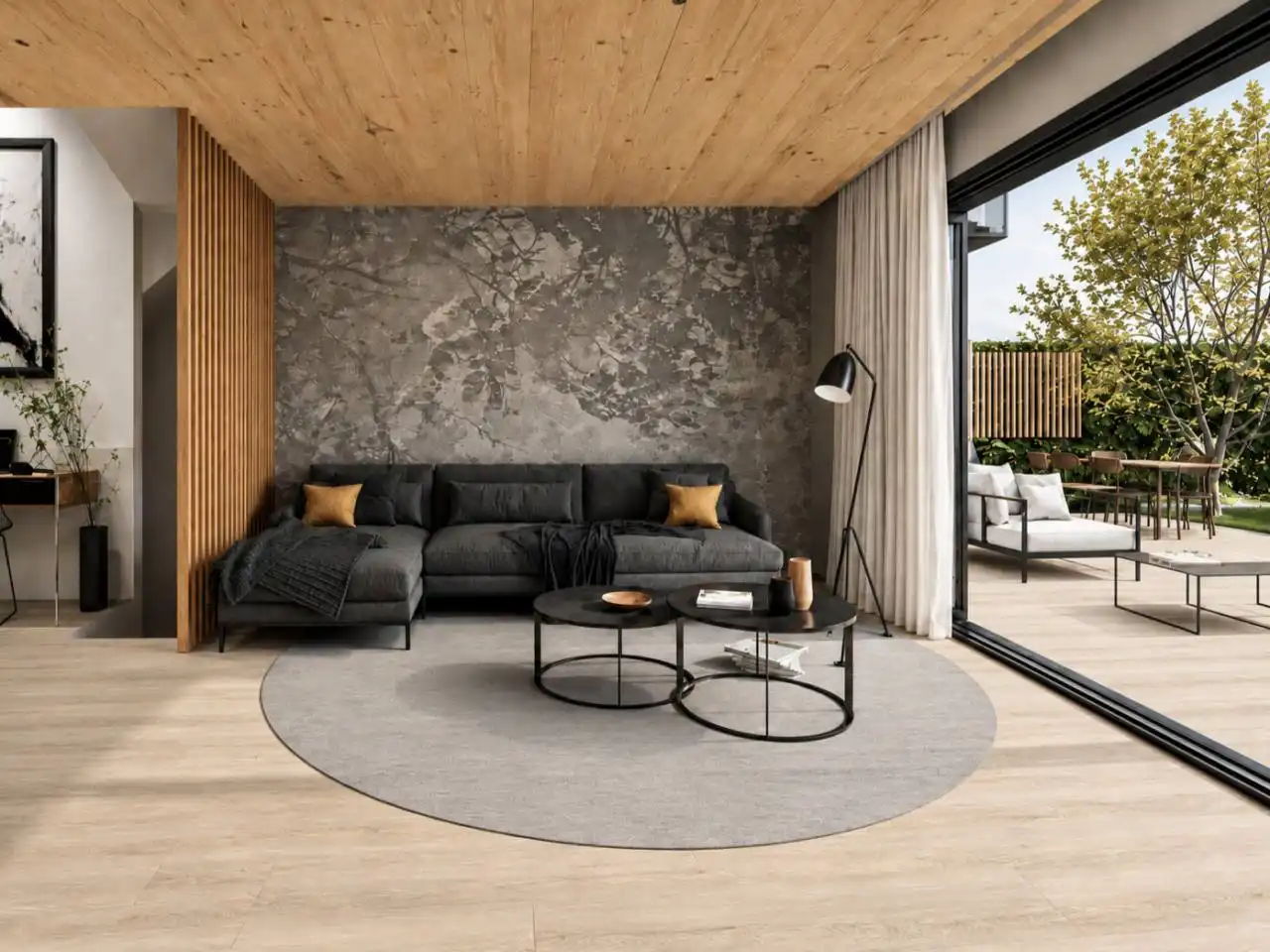 Sala de estar de Casa o chalet en venta en Santpedor con Aire acondicionado, Calefacción y Jardín privado