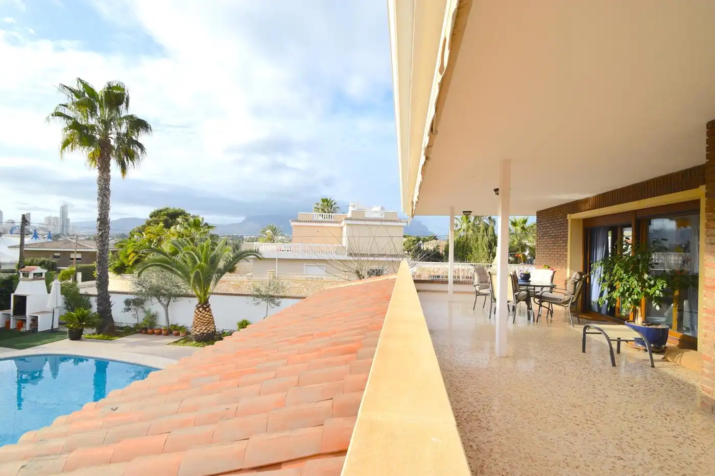Terrassa de Casa o xalet en venda en Benidorm amb Aire condicionat, Calefacció i Terrassa