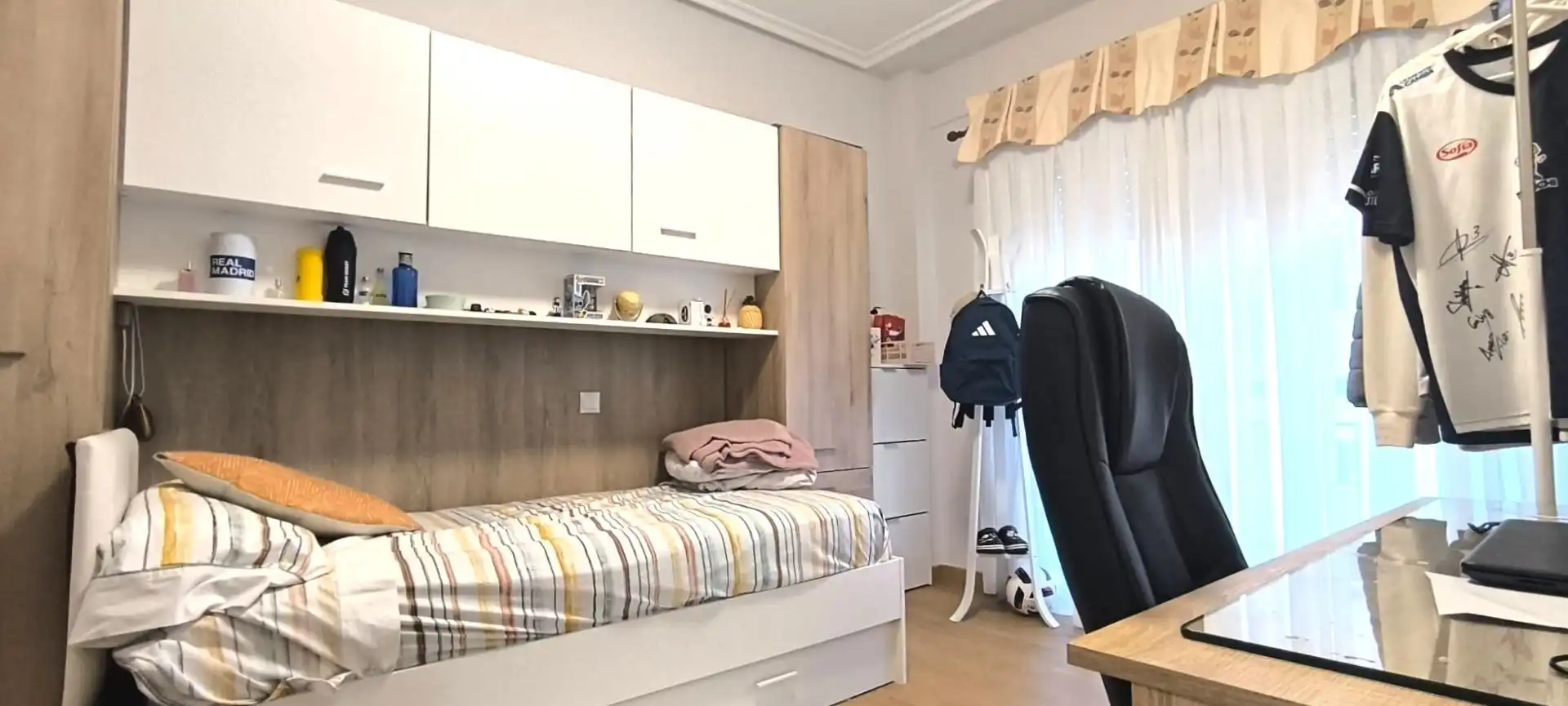 Bedroom of Flat for sale in  Logroño  with Heating and Terrace