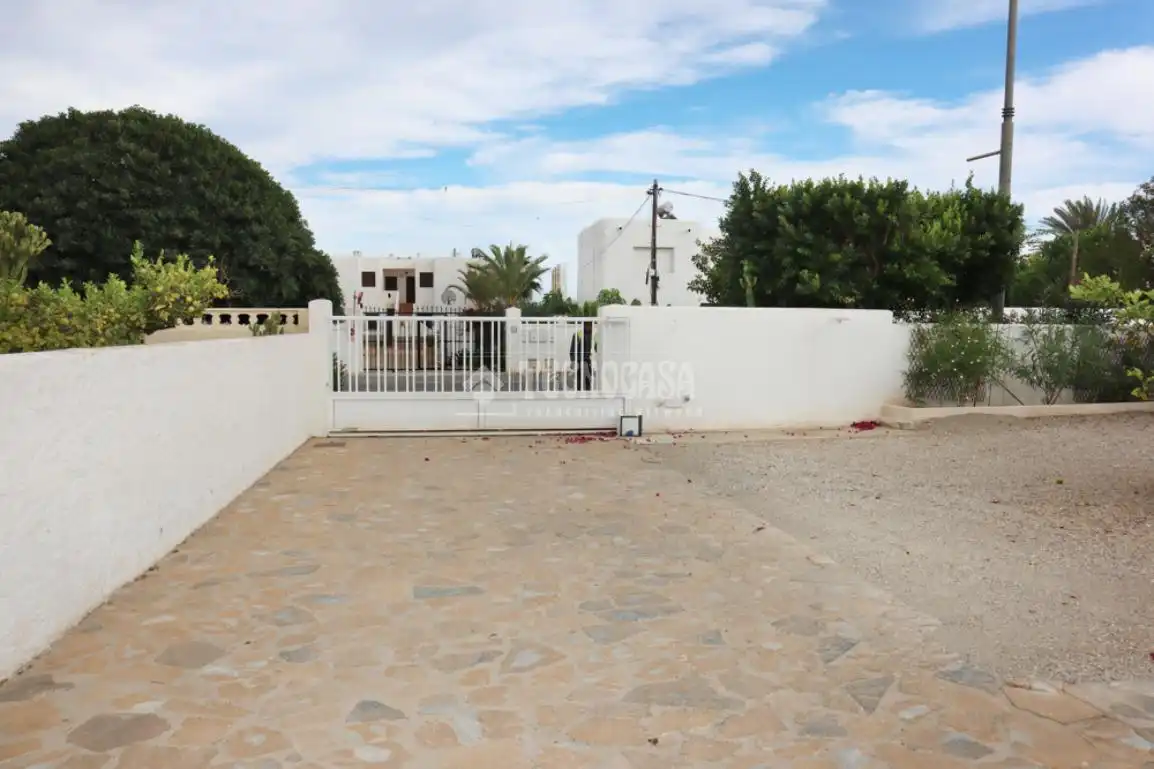 Vista exterior de Casa o chalet en venta en Mojácar con Jardín privado y Terraza