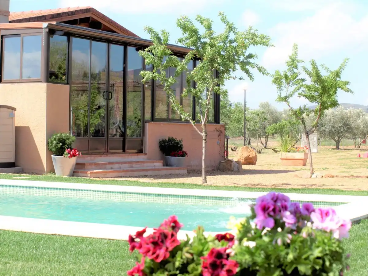 Garden of Country homes for sale in Fuente el Fresno  with Air Conditioner, Heating and Private garden