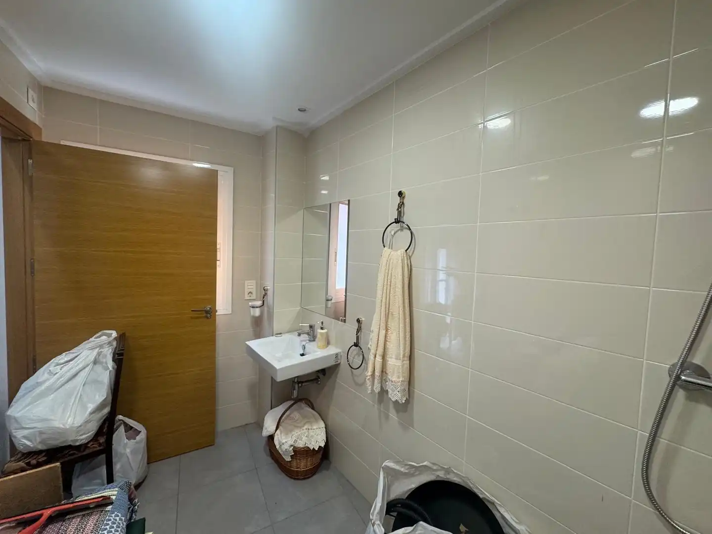 Badezimmer von Wohnung zum Verkauf in Aspe mit Klimaanlage, Heizung und Abstellraum