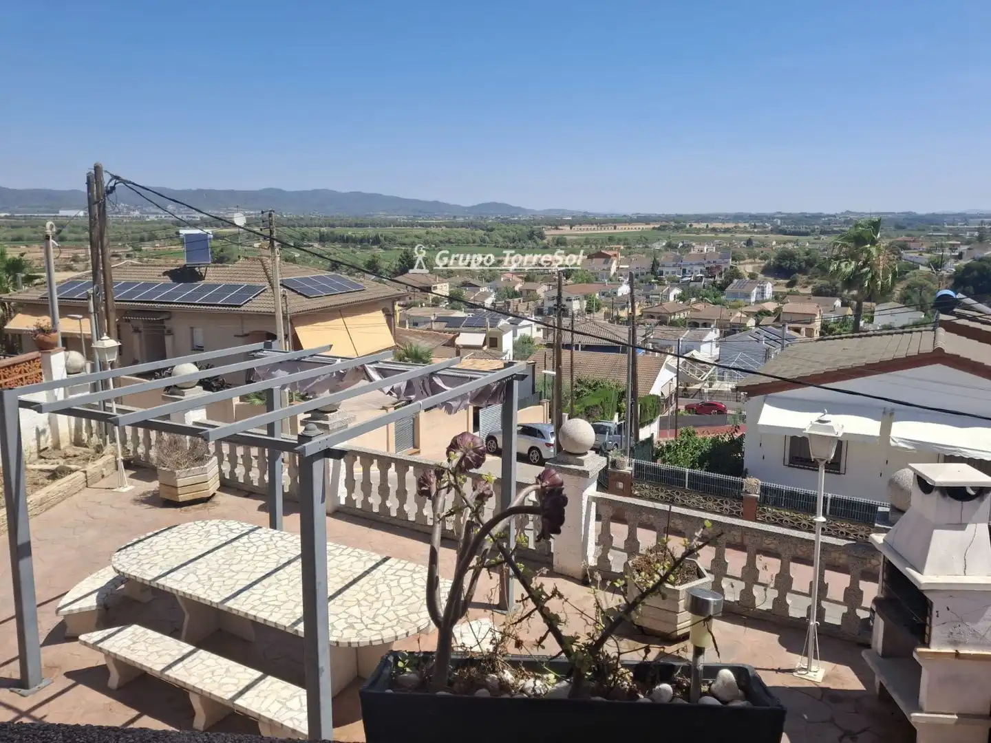 Terrassa de Casa o xalet en venda en Masllorenç amb Aire condicionat, Calefacció i Jardí privat