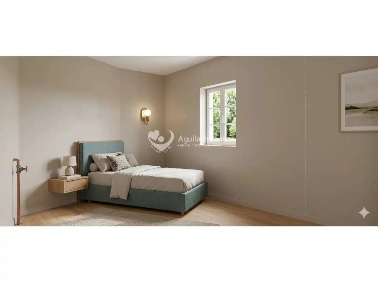 Habitación de Casa adosada en venta en Alcalá de Guadaira con Aire acondicionado, Calefacción y Parquet