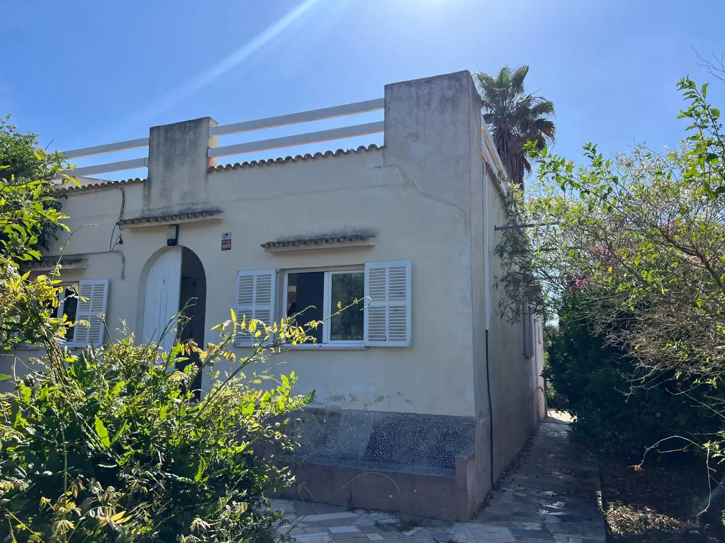 Vista exterior de Finca rústica en venta en Inca con Aire acondicionado, Jardín privado y Terraza