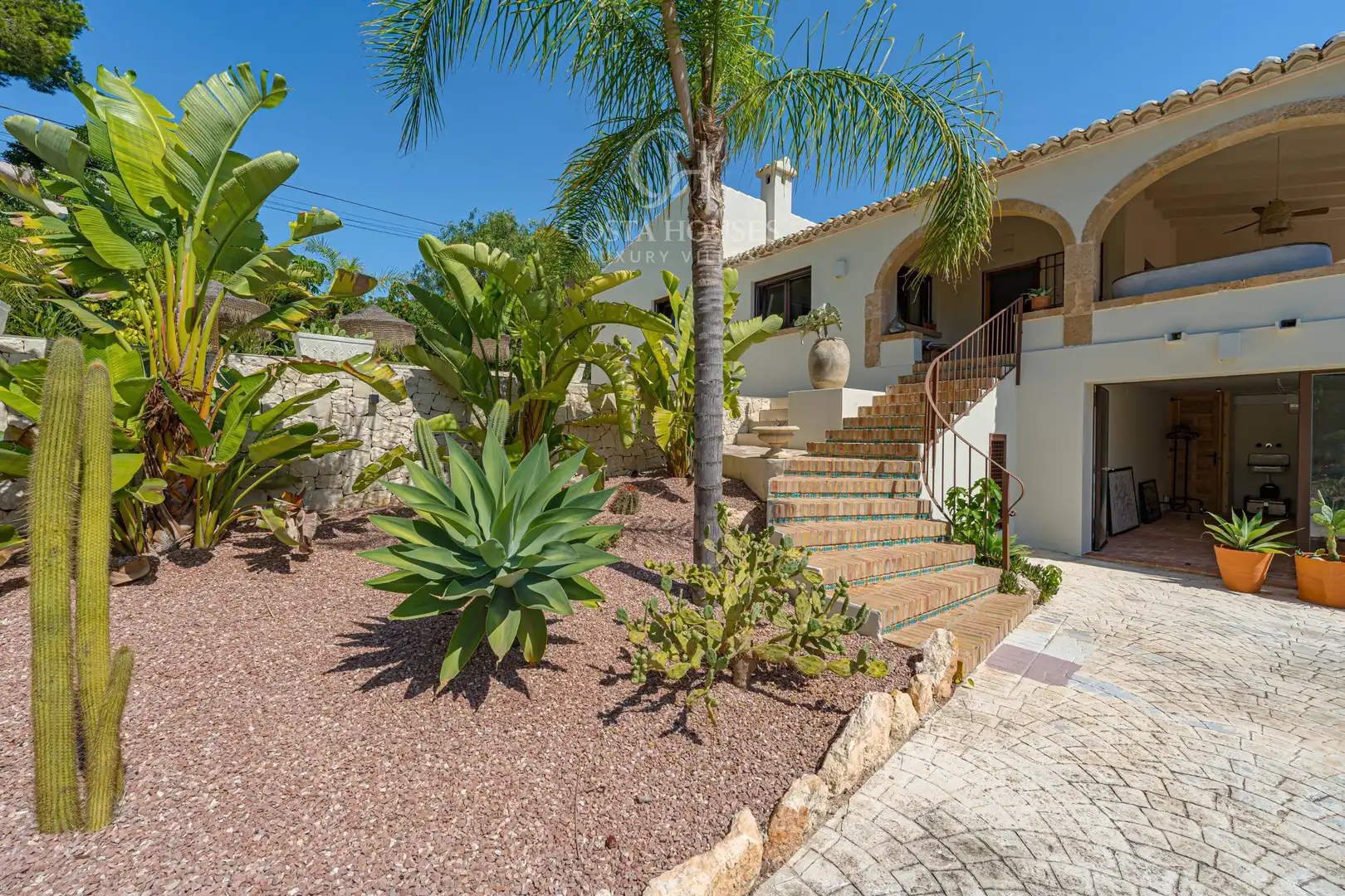 Exterior view of Houses for sale in Jávea / Xàbia  with Air Conditioner, Private garden and Terrace