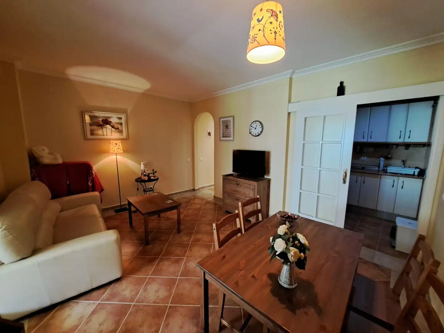 Sala d'estar de Apartament en venda en Ayamonte amb Terrassa, Moblat i Balcó
