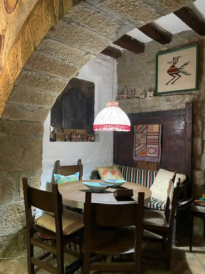 Comedor de Casa adosada en venta en Uncastillo con Terraza, Trastero y Amueblado