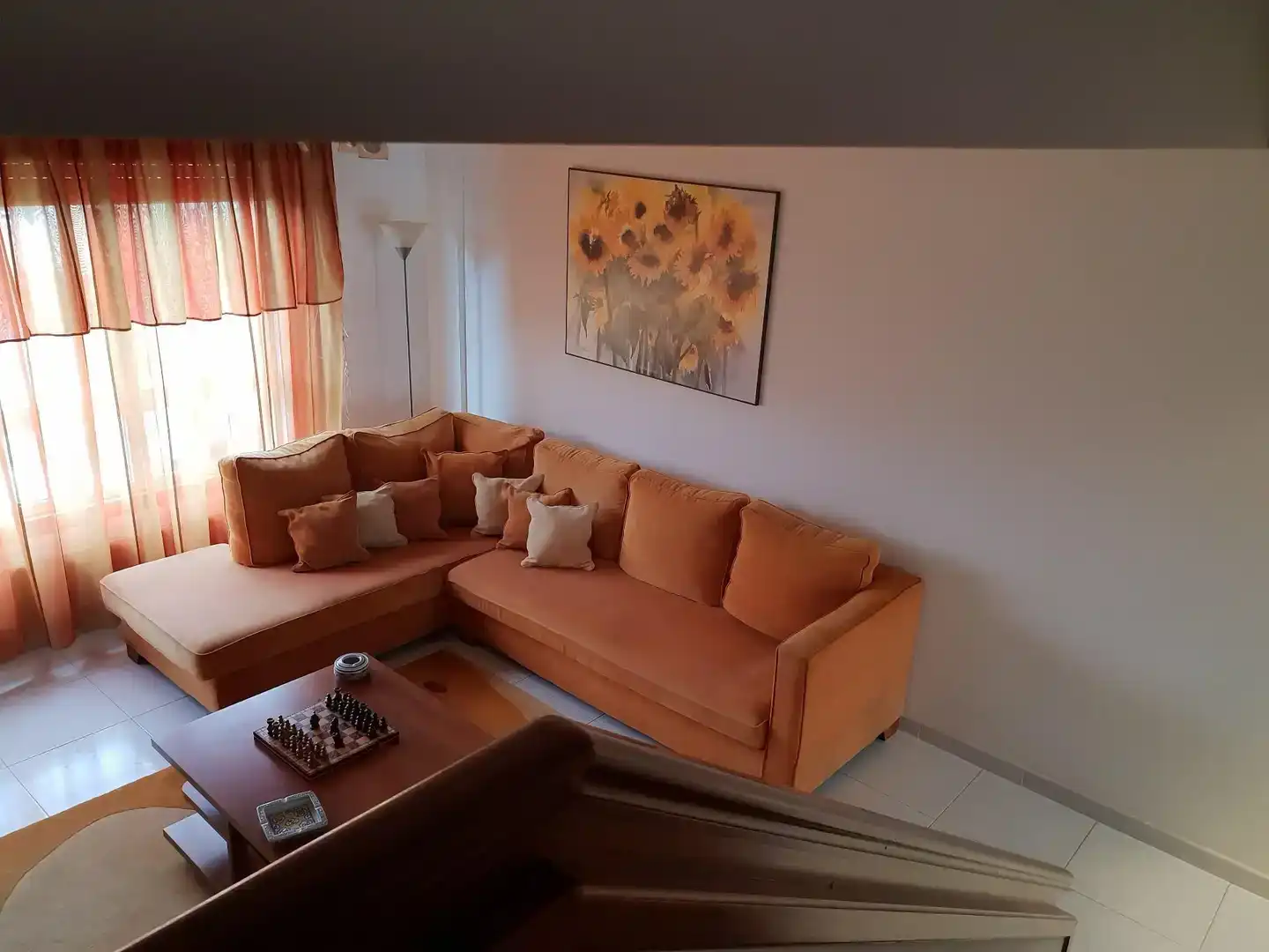 Living room of Duplexes for sale in Pontedeume  with Parquet flooring, Storage room and Furnished