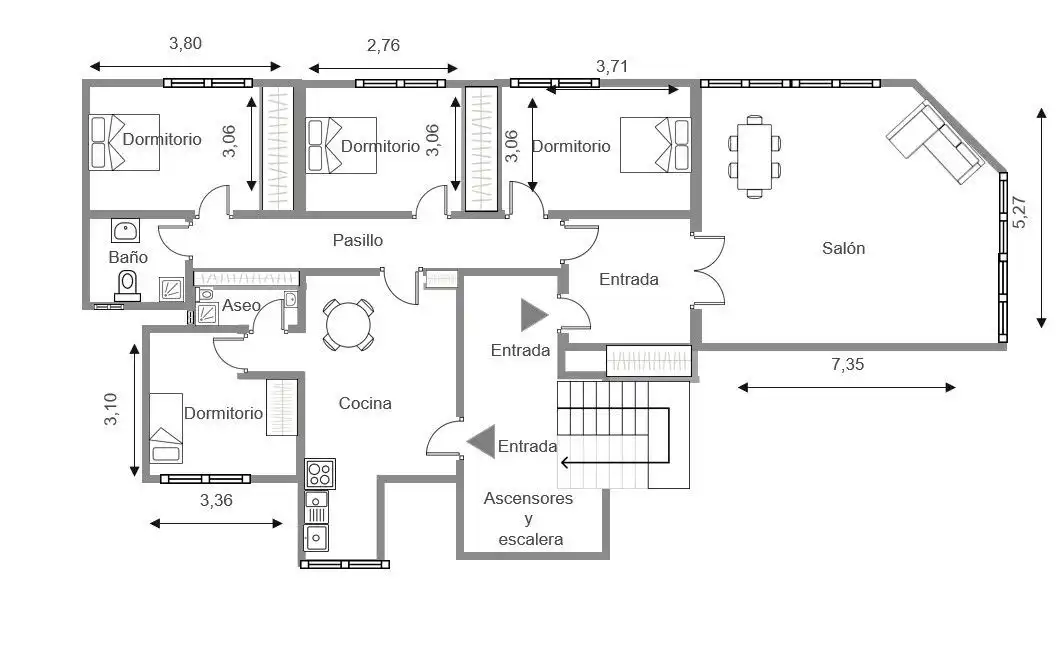 Piso con ascensor en venta en Alcalá, imagen 41