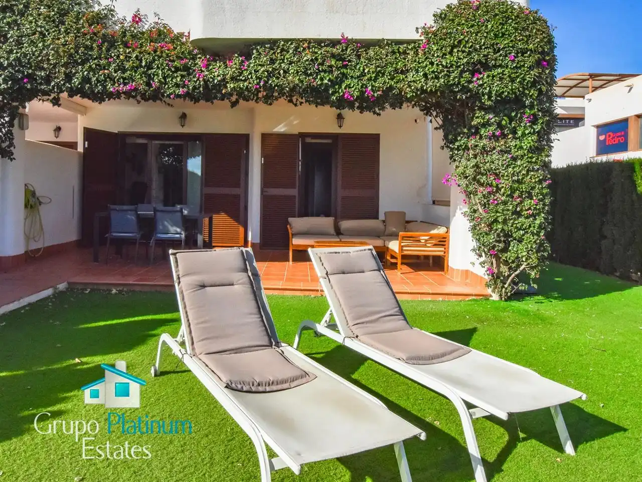 Garden of Apartments for sale in Pulpí  with Air Conditioner, Heating and Terrace