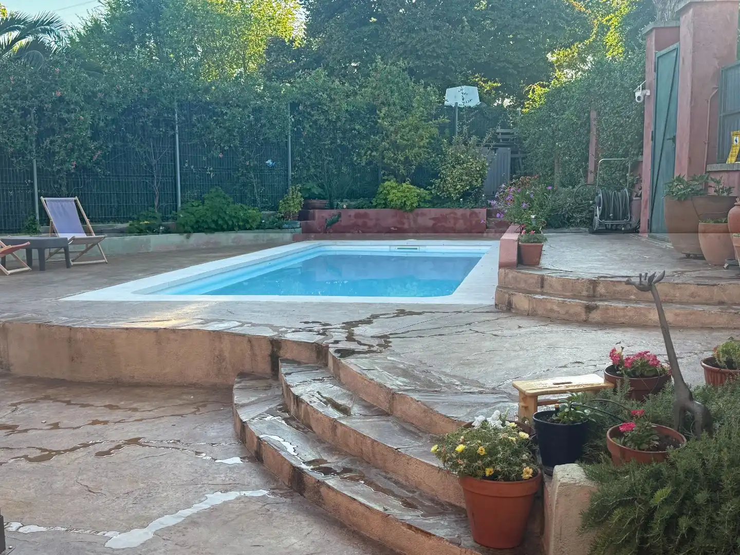 Piscina de Casa o xalet en venda en Villalbilla amb Aire condicionat, Terrassa i Piscina