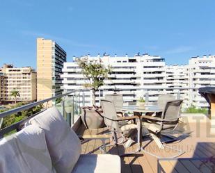 Terrace of Attic to rent in Alicante / Alacant  with Heating, Private garden and Terrace