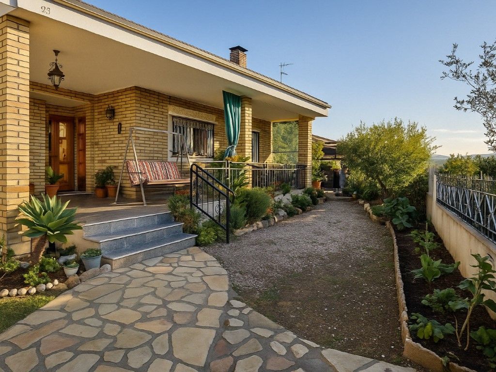 Terrassa de Casa o xalet en venda en Cubelles
