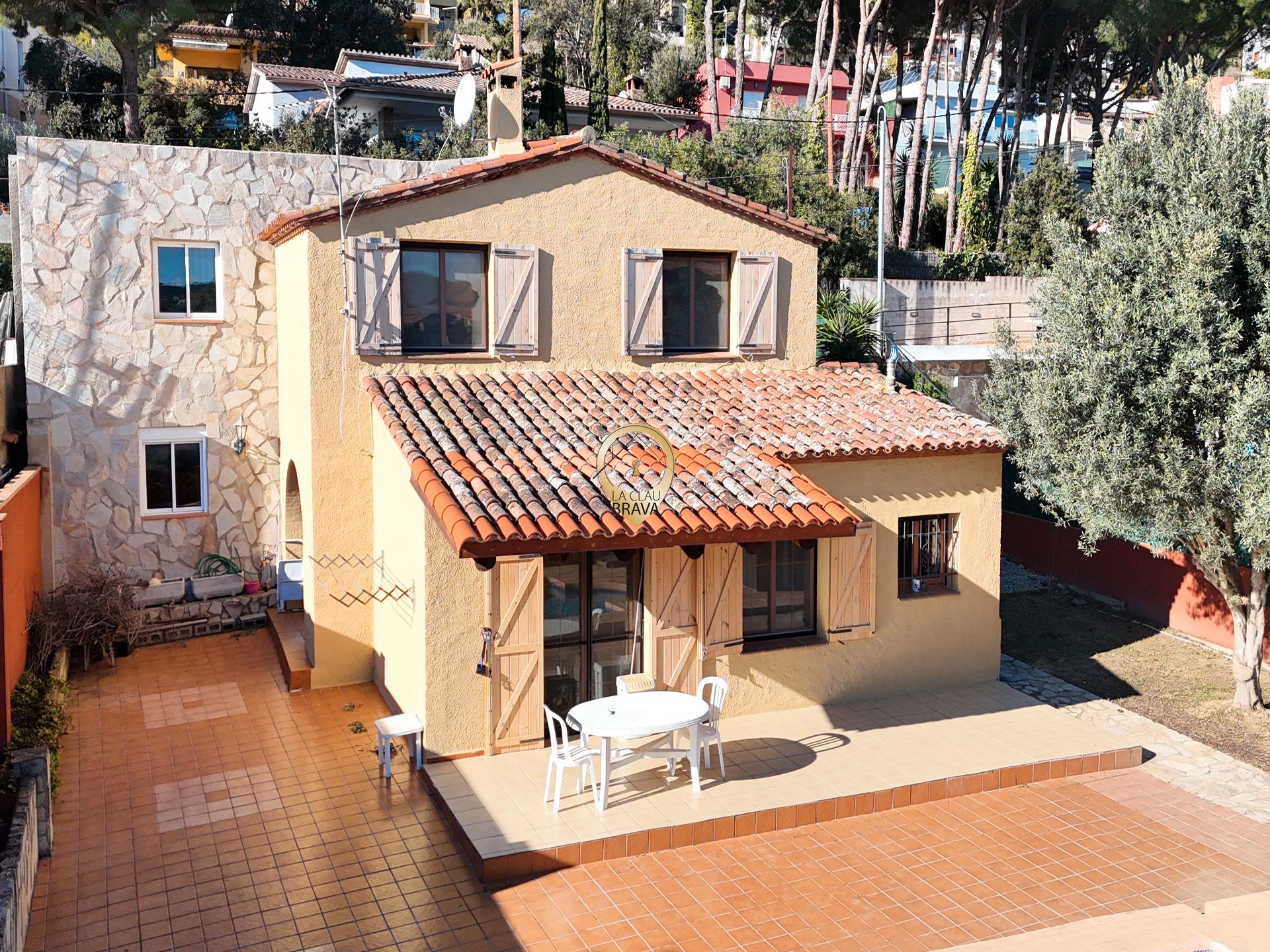Exterior view of House or chalet for sale in Calonge i Sant Antoni  with Heating, Private garden and Storage room