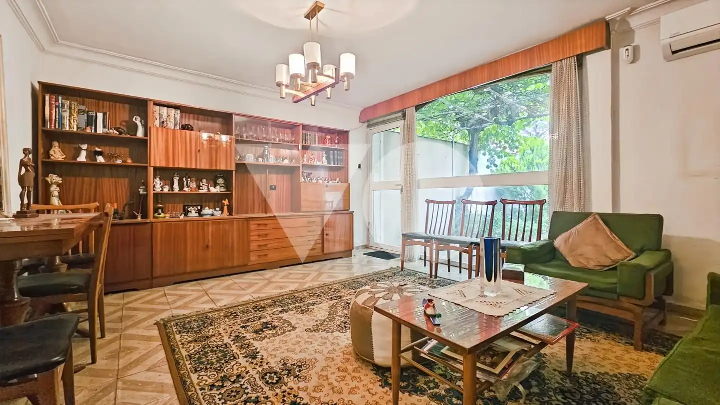 Sala de estar de Casa adosada en venta en Madrid con Aire acondicionado, Jardín privado y Terraza