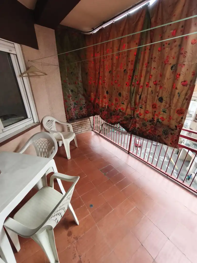 Balcony of Flat for rent in Príncep de Viana - Clot -Xalets Humbert Torres