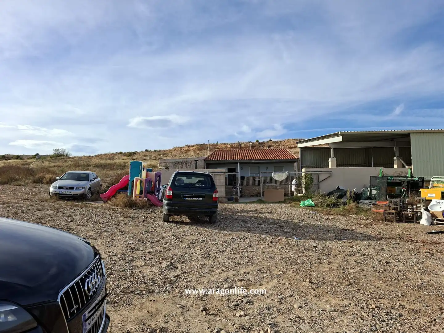 Finca rústica en venta en Chiprana con Jardín privado, Amueblado y Horno