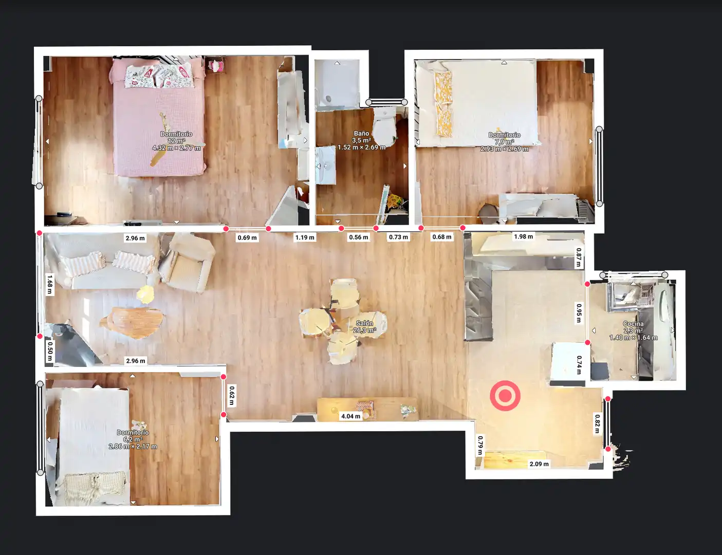 Wohnung zur Miete in Carrer de Higinio Noja (Professor), La Creu del Grau