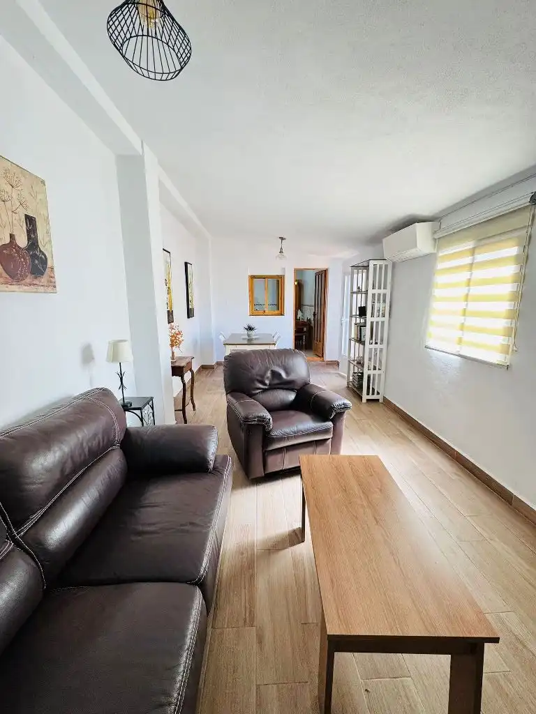 Sala de estar de Casa o chalet en venta en Ibi con Jardín privado y Amueblado
